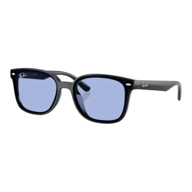 RayBan Nylon Rectangular Sunglasses Unisex Black RayBan Нейлон Прямоугольные Солнцезащитные очки Унисекс Черный