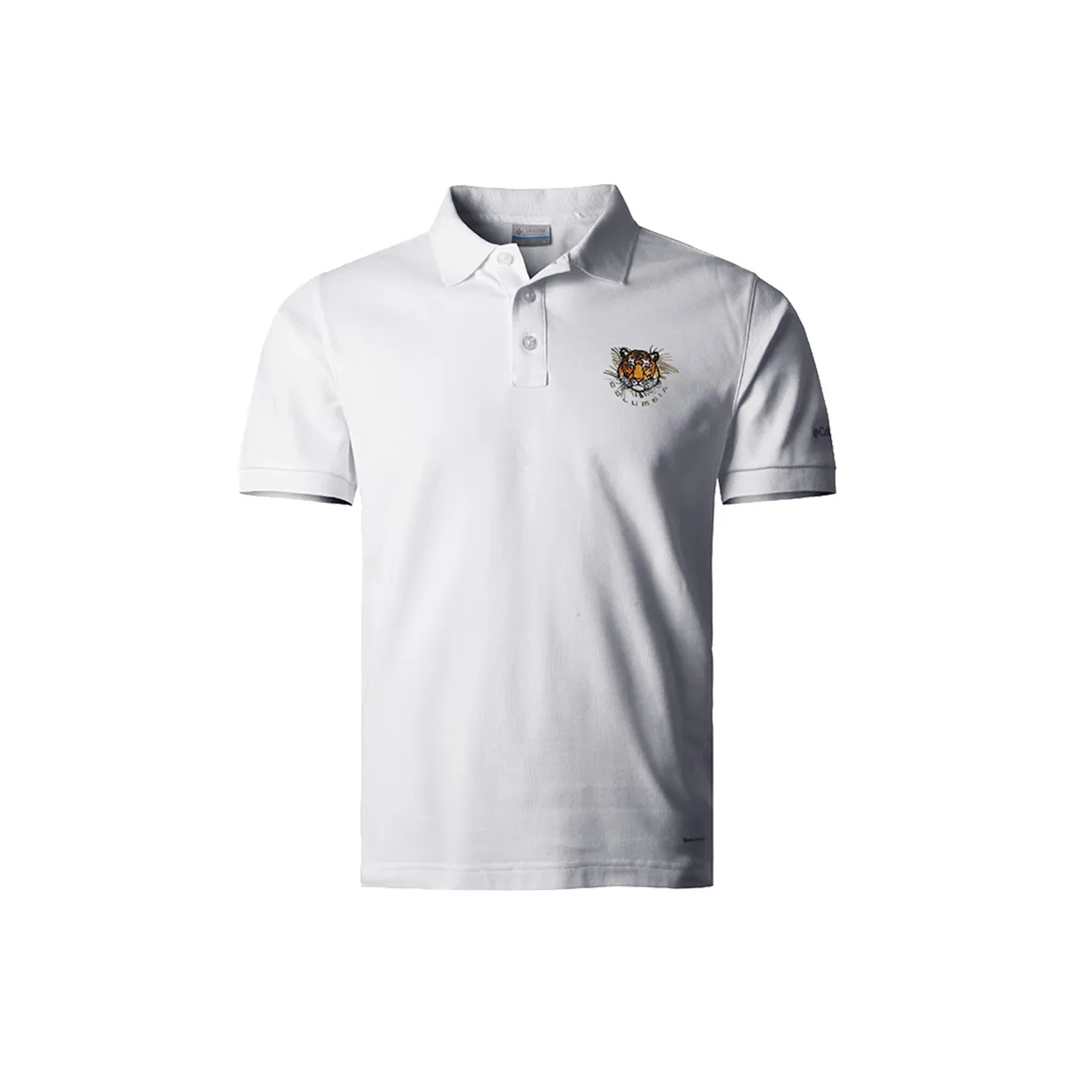 Columbia Polo Shirts Men White
