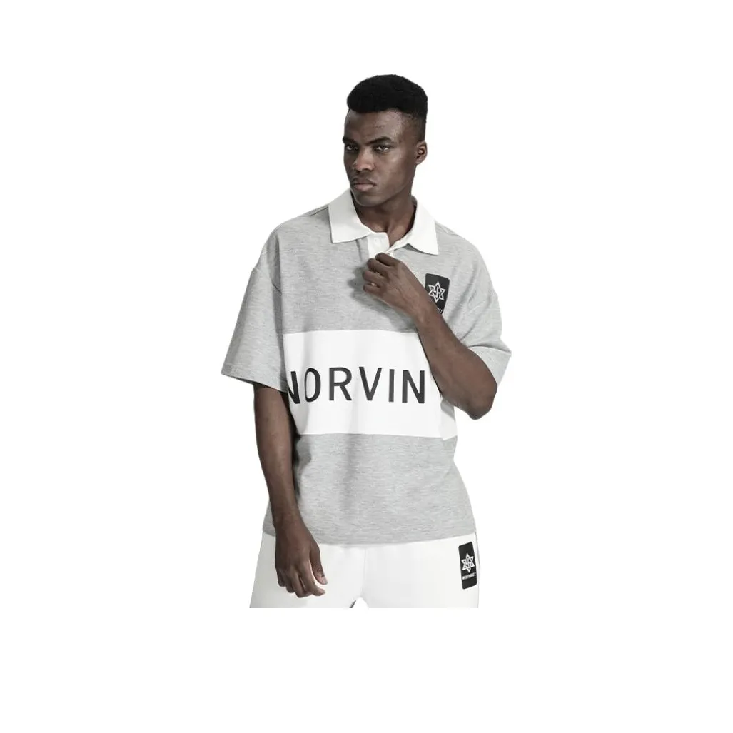 NORVINCY 100% Cotton Breathable Moisture Wicking 100% Cotton Half Sleeve Polo Shirt Unisex