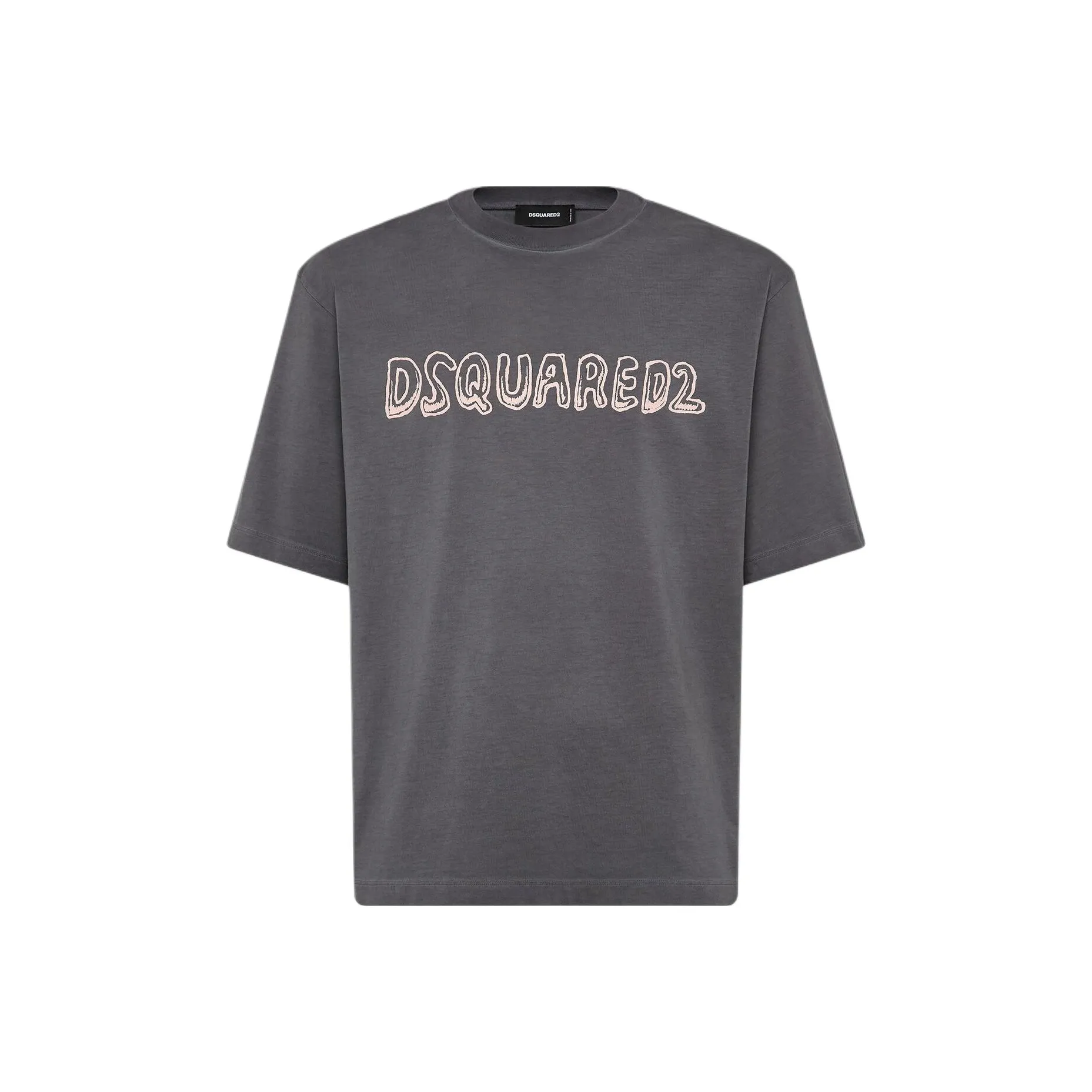 DSQUARED 2 SS25 T Рубашка Мужская Серого цвета