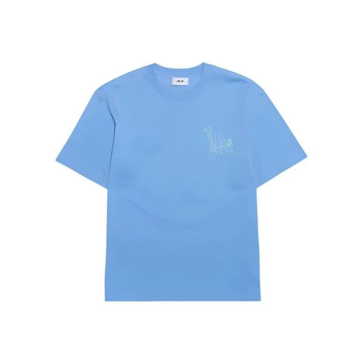 MLB Los Angeles Dodgers T-Shirt Унисекс Небесно-Синий