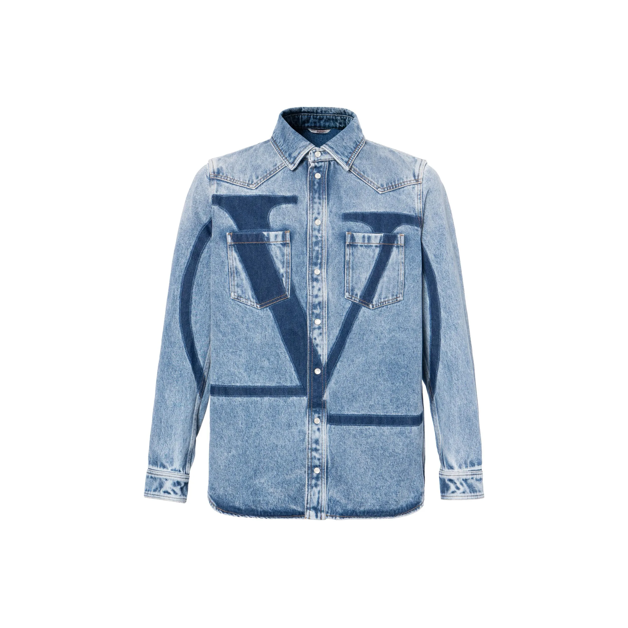 Valentino Shirts Men's Blue