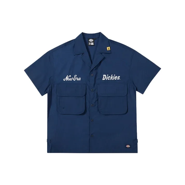 Dickies X New Era Shirts Unisex Navy Blue