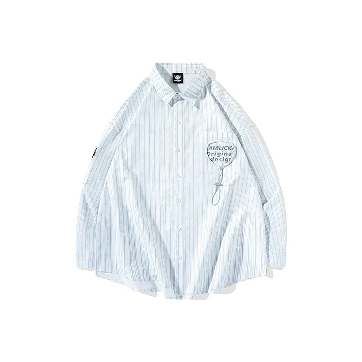 LAMLICKA Shirts Unisex Blue