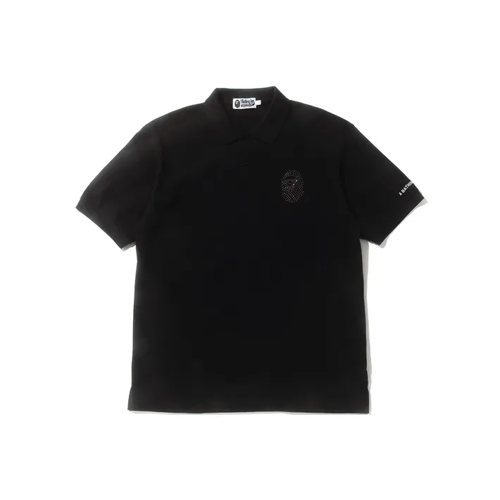 A BATHING APE Голова Series Поло Мужское