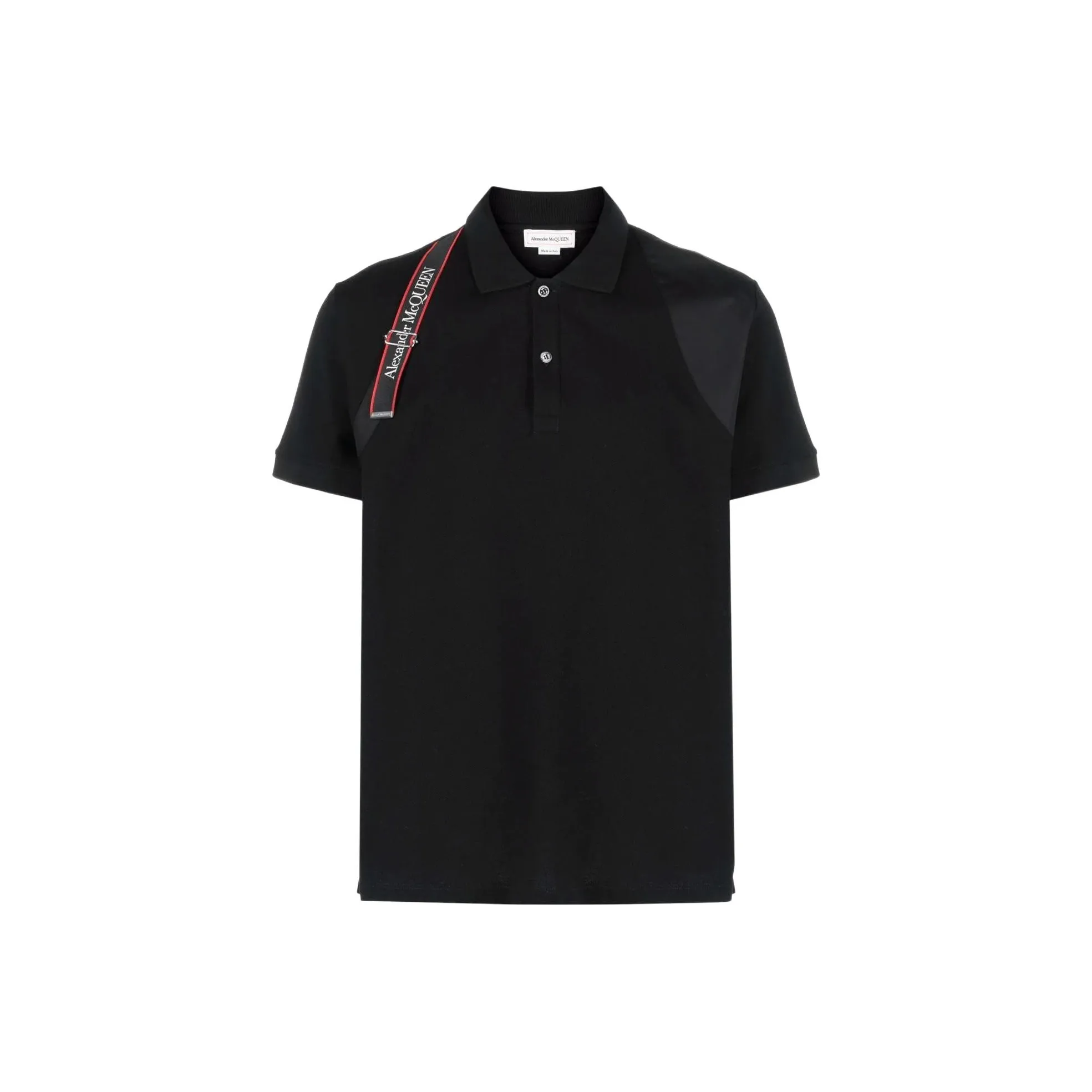 Alexander McQueen SS22 Polo Shirt Men's Black