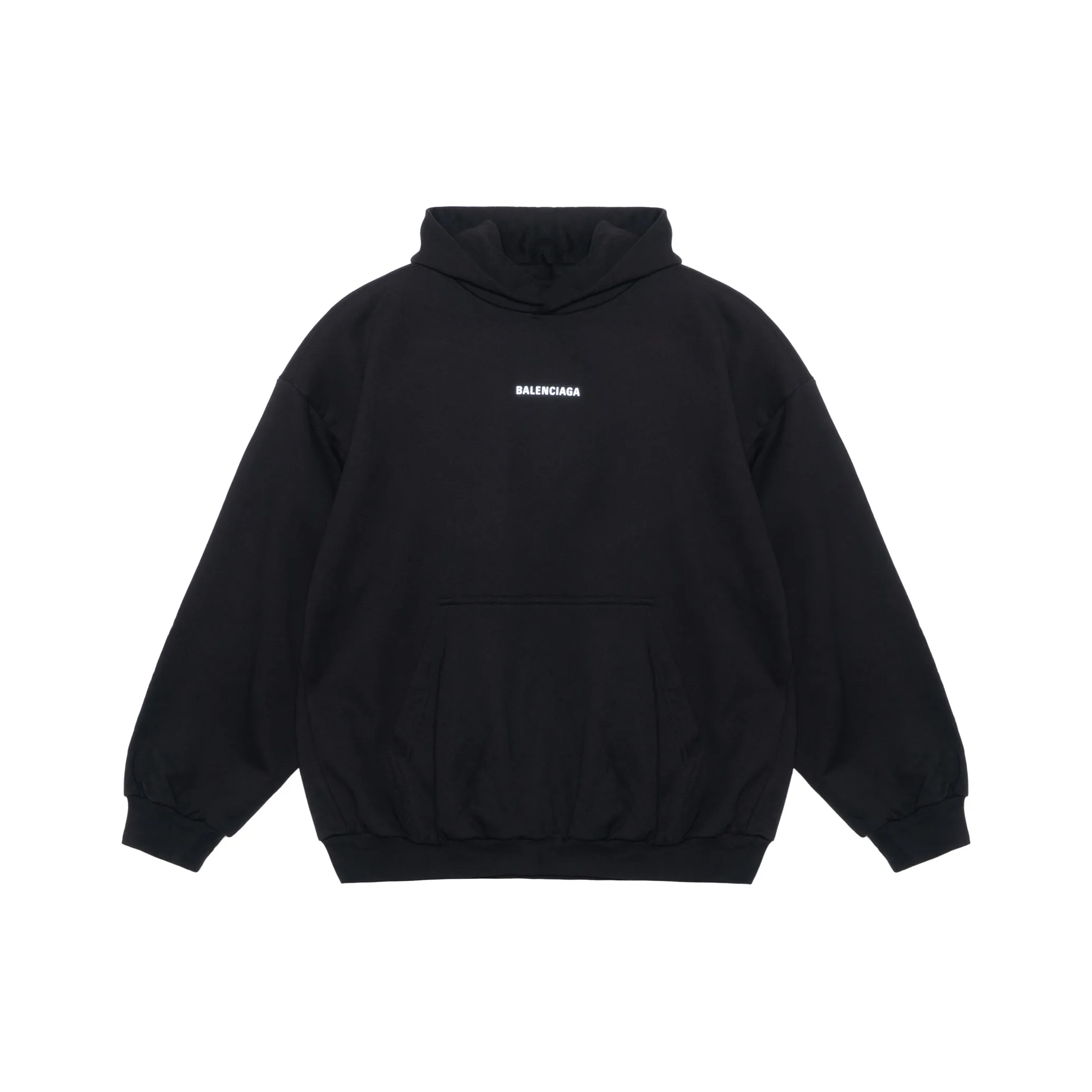 Balenciaga Logo Printed Hoodie