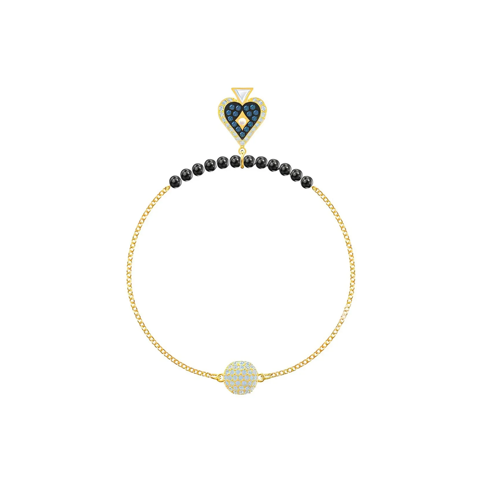 SWAROVSKI REMIX В избранном Сплав Браслеты Золотой Женские