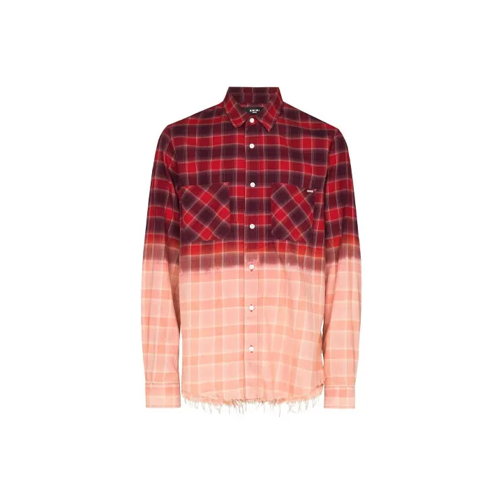 AMIRI Red Мужские Рубашки