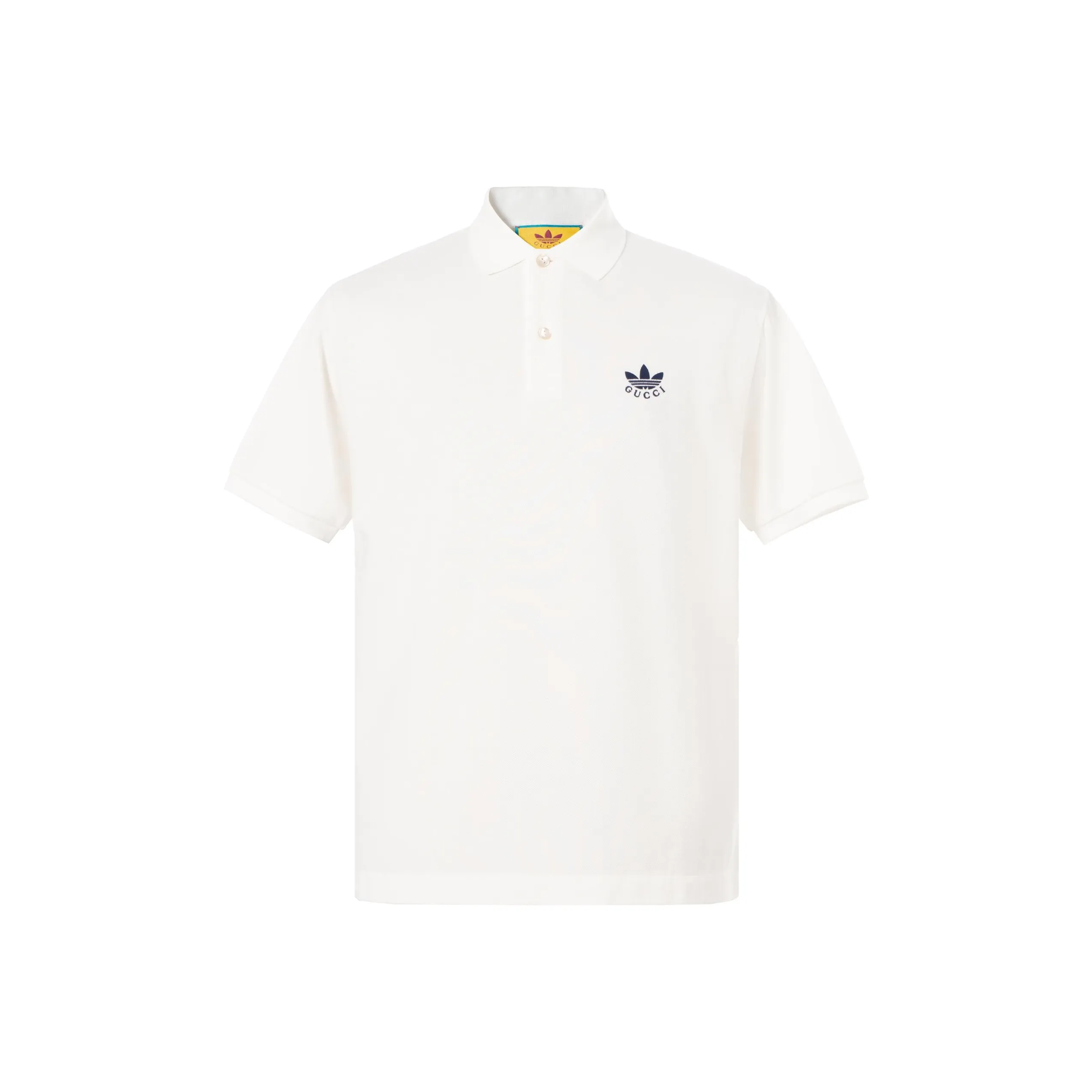 GUCCI X ADIDAS Originals SS22 Поло Унисекс Белый
