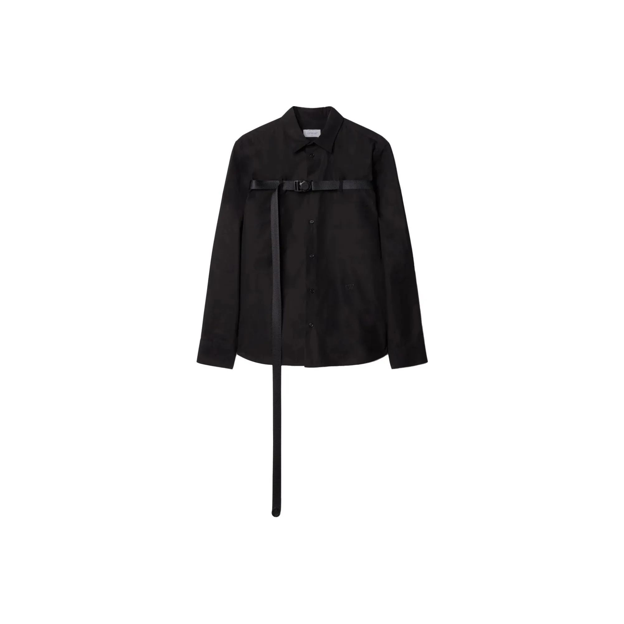 OFF WHITE Buckled Cotton Shirt