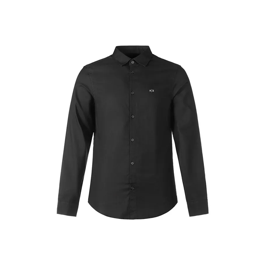 ARMANI EXCHANGE Мужские Черные Рубашки