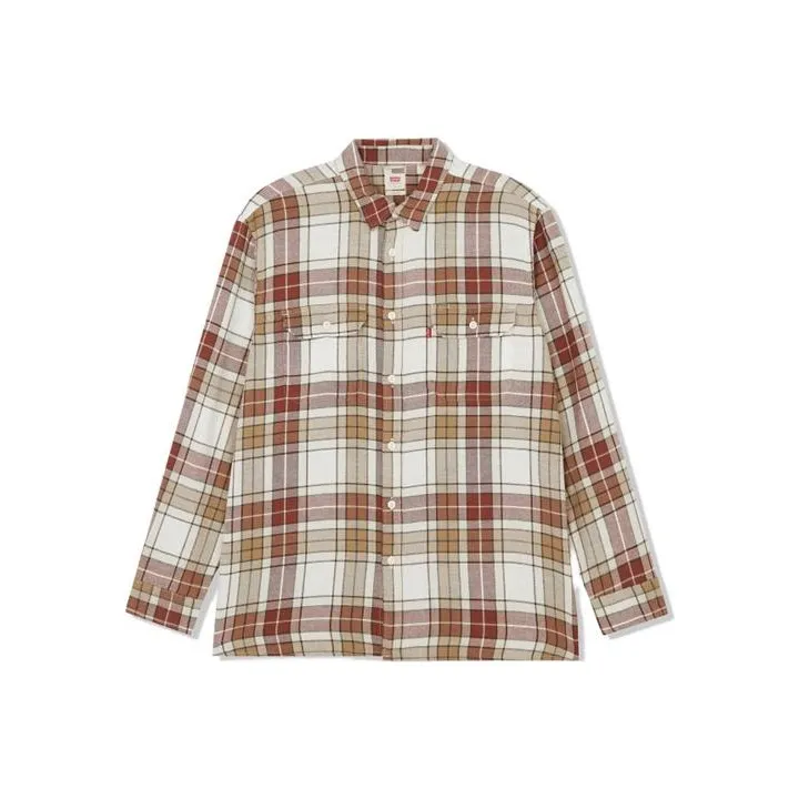 Levis Коричневые Мужские Рубашки