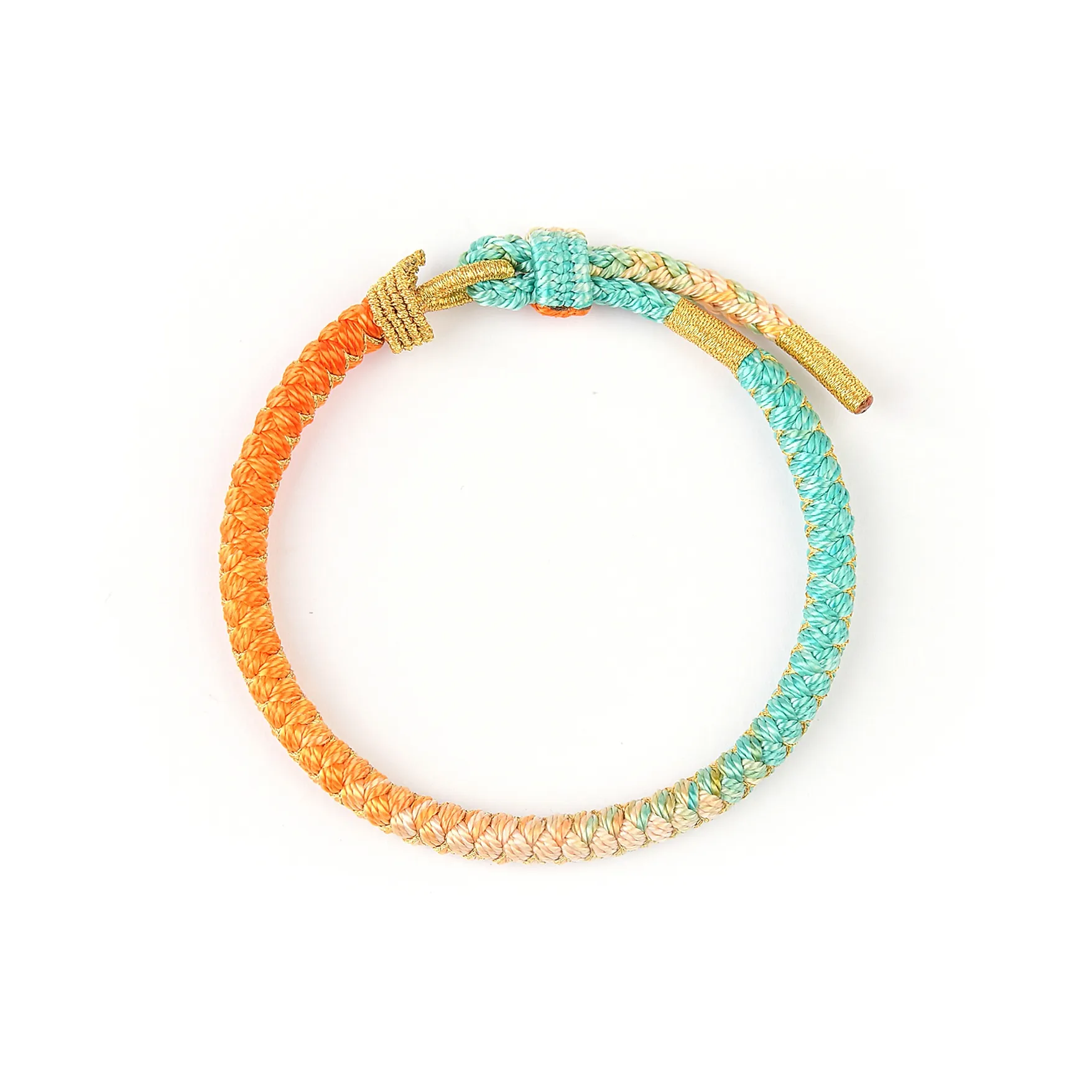 Moon Jewelry Ледяной шелк Хлопок Шнур Браслеты Унисекс