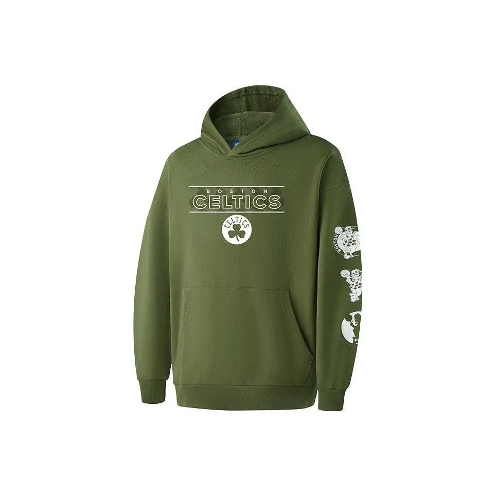 NBA Свитшот Мужской Армейский Зеленый