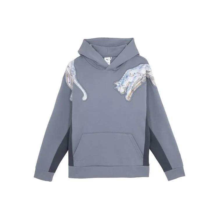 PUMA x HajimeSorayama PUMA x Empty Mountain Base Co Branded Model Sweatshirt Unisex Gray PUMA x HajimeSorayama PUMA x Empty Mountain Base Co Branded Model Свитшот Унисекс Серый