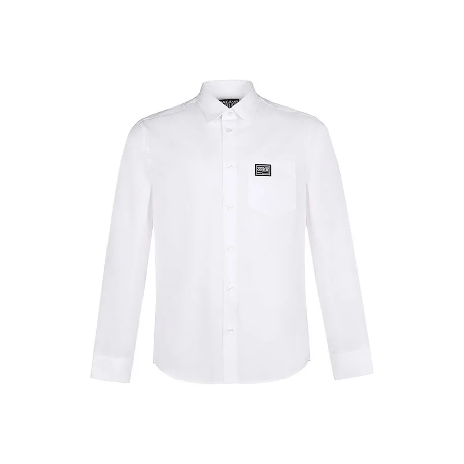 VERSACE JEANS COUTURE Белые Мужские Рубашки