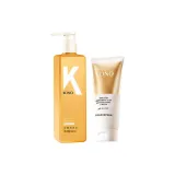 2종 세트: 진저 샴푸 500ml + 케라틴 리페어링 리바이탈라이징 크림 200g