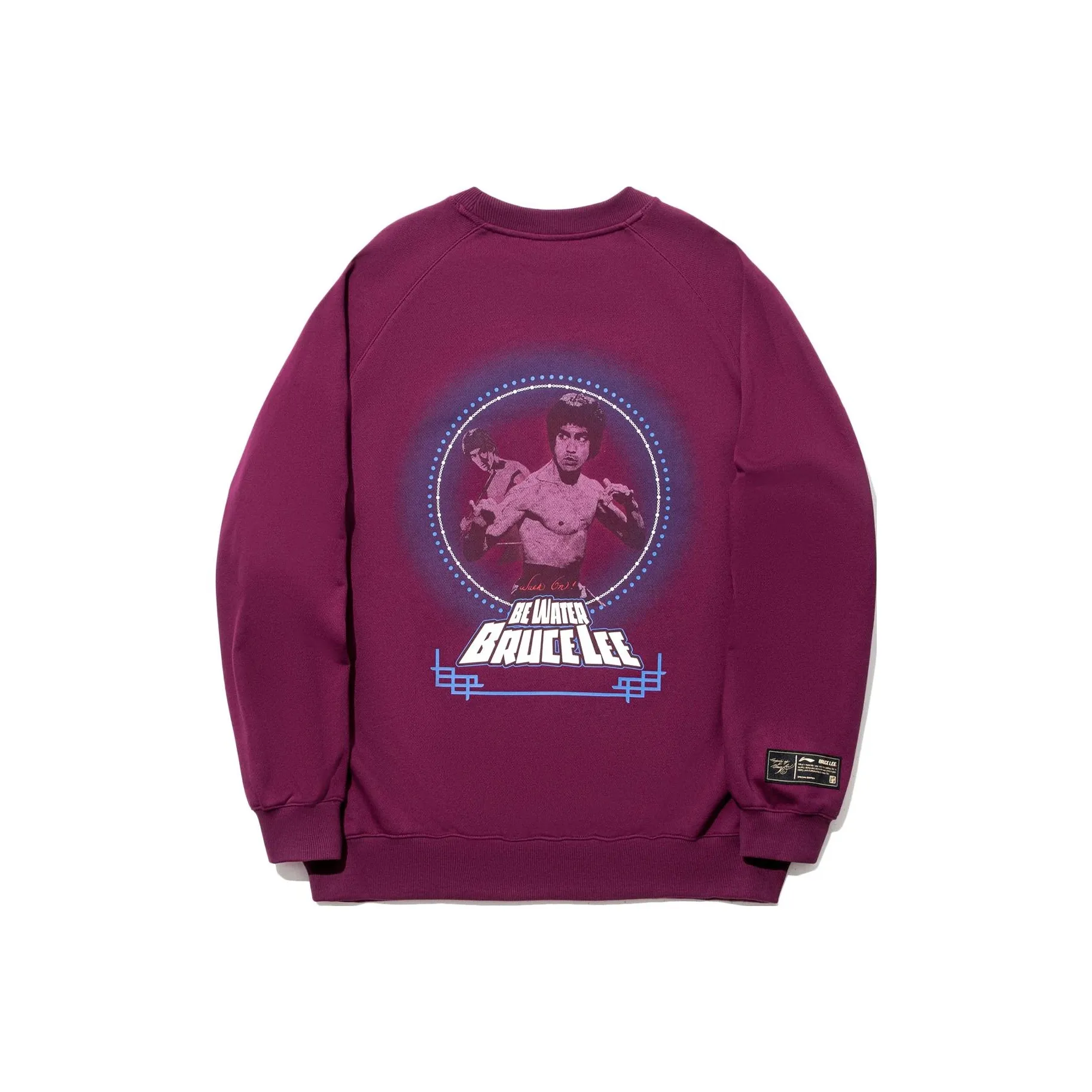 LiNing Sweatshirt Unisex Medicinal Purple