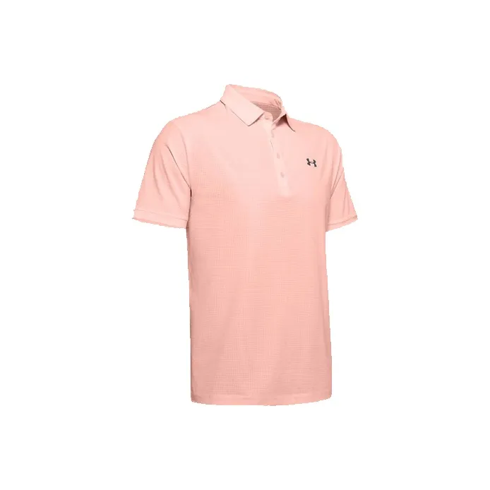 Under Armour Playoff Polo Shirts Men's Light Pink