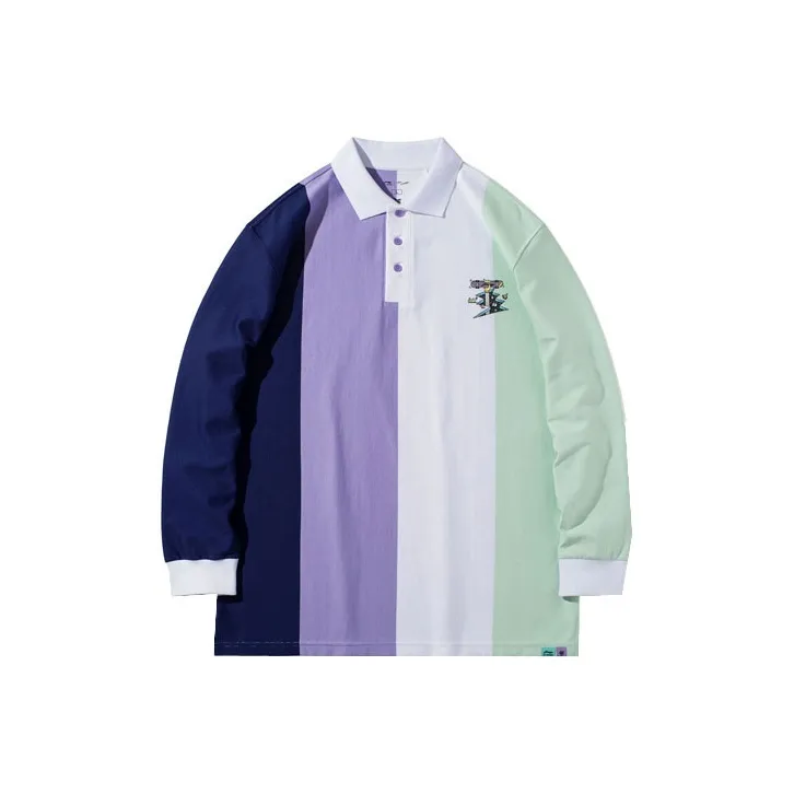 Steven Harrington X LINING Skateboard Polo Shirts Unisex Multicolor