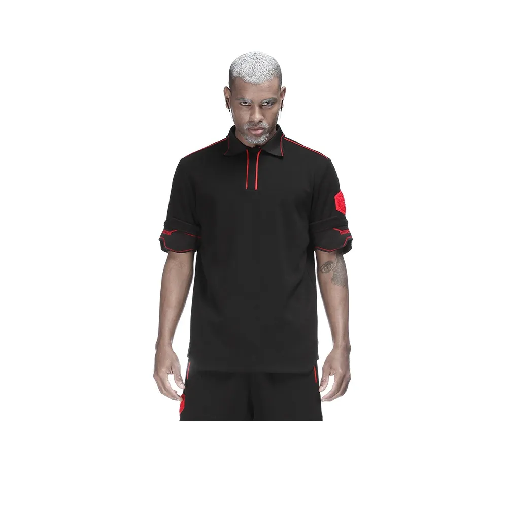 NORVINCY 100% хлопок Дышащий Отводящий влагу Поло Мужской