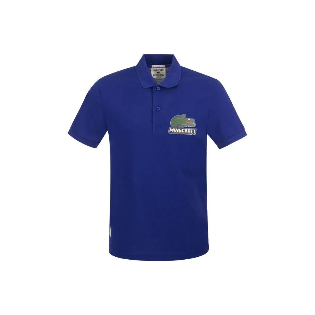 LACOSTE Collaboration Мужская Поло Синие