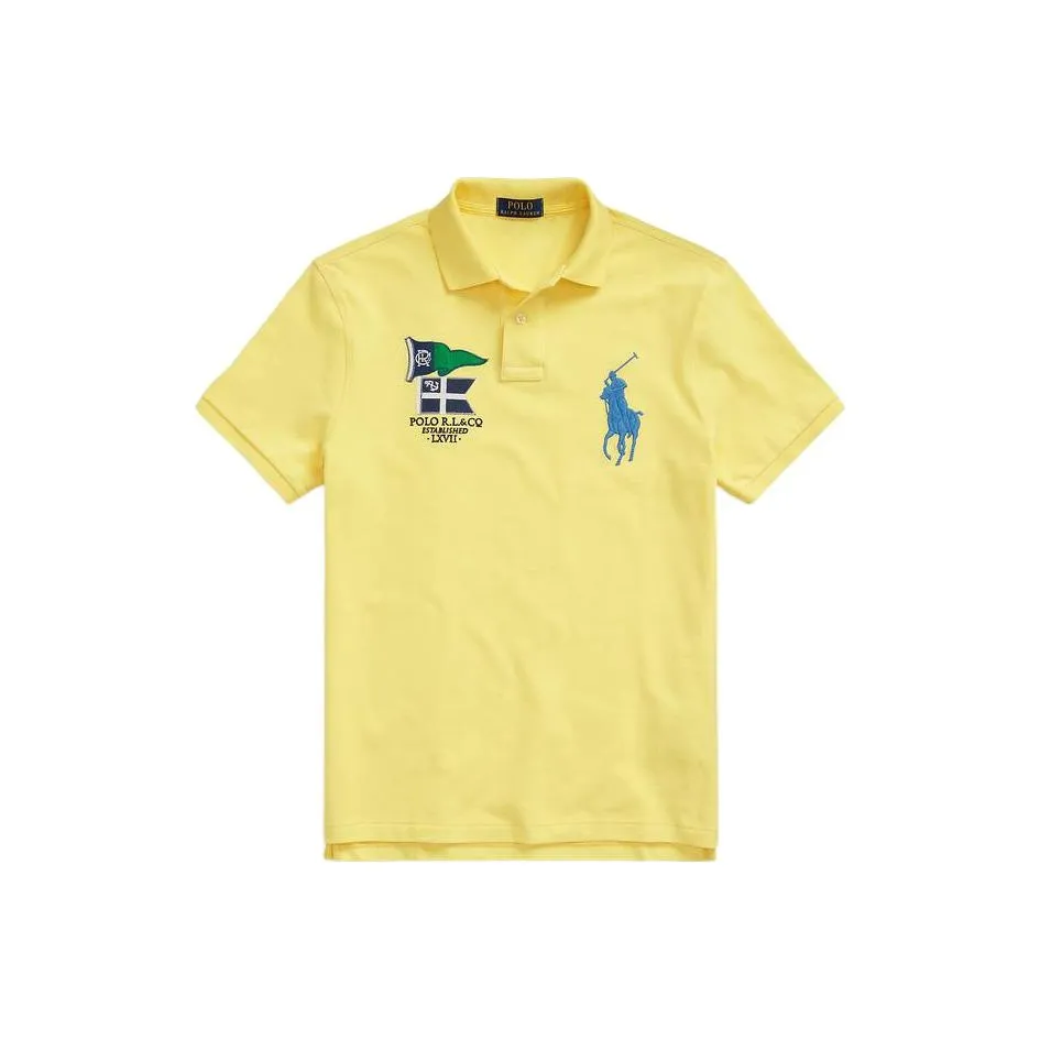 Polo Ralph Lauren SS22 Polo Shirt Men's Yellow