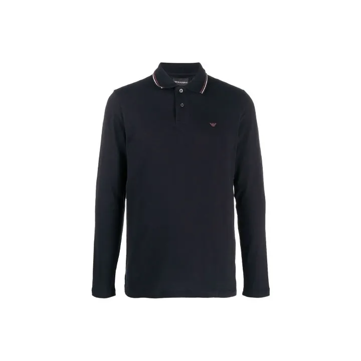 EMPORIO ARMANI Поло Мужское Синее