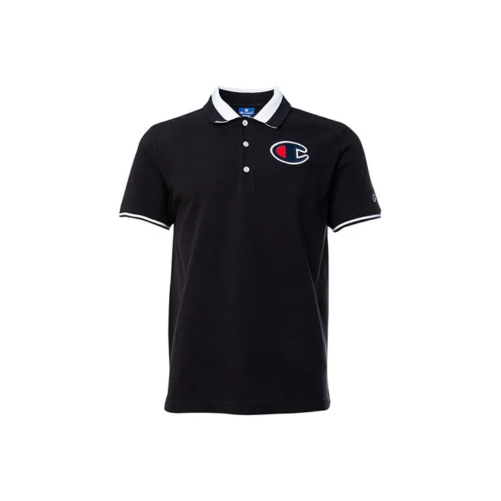 Champion Черная Мужская Поло
