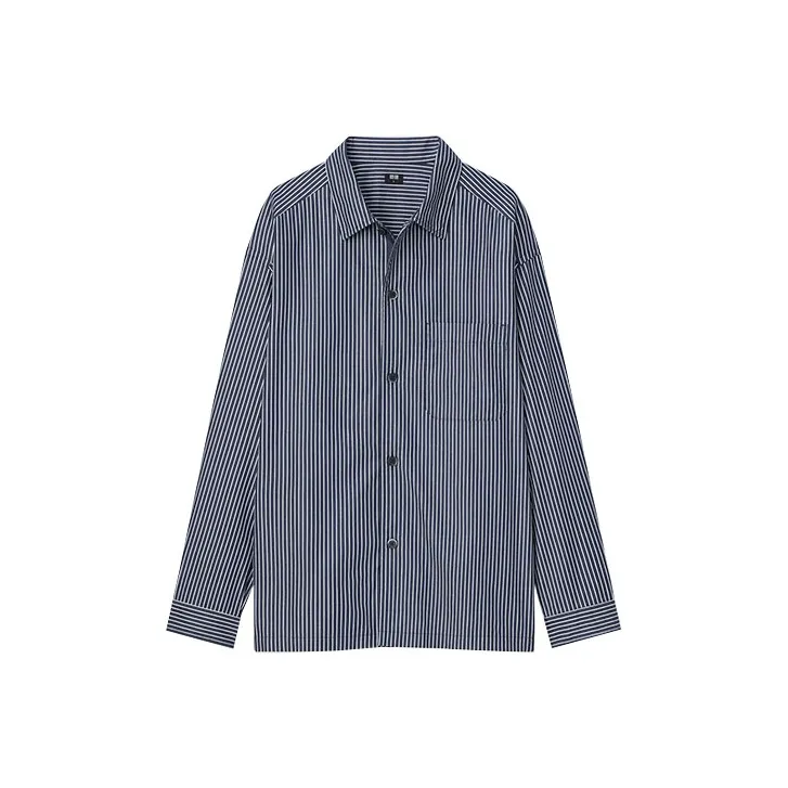 UNIQLO Темно-синие мужские рубашки