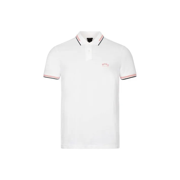 HUGO BOSS Polo Shirt Men's White