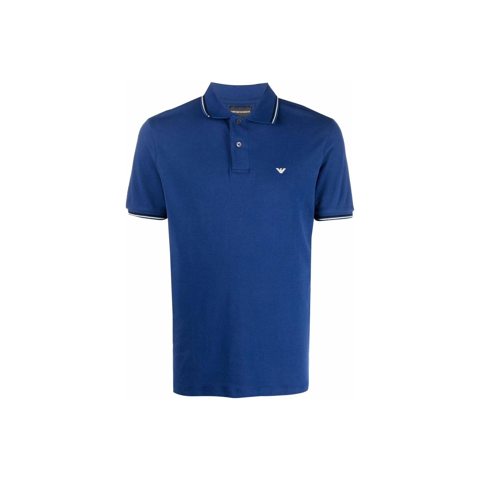 EMPORIO ARMANI SS22 Поло Мужское Синее