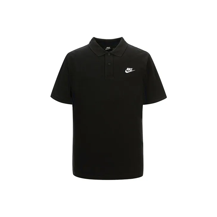 Nike Мужское Поло Черное