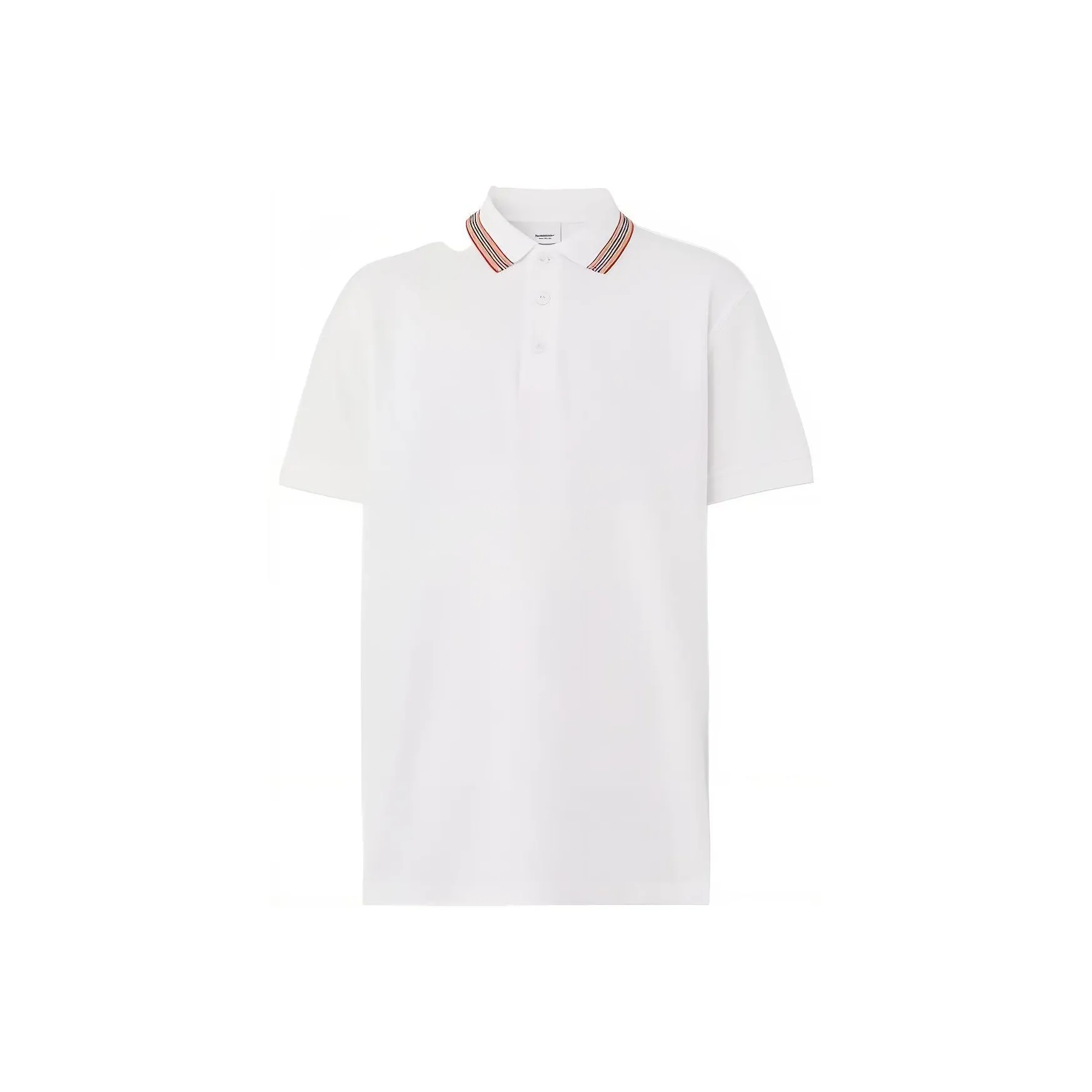 Burberry Icon Stripe Cotton Polo Shirt
