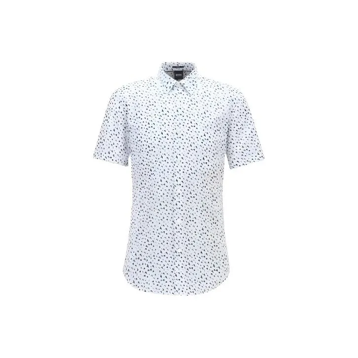 Hugo Boss Мужские Синие Рубашки