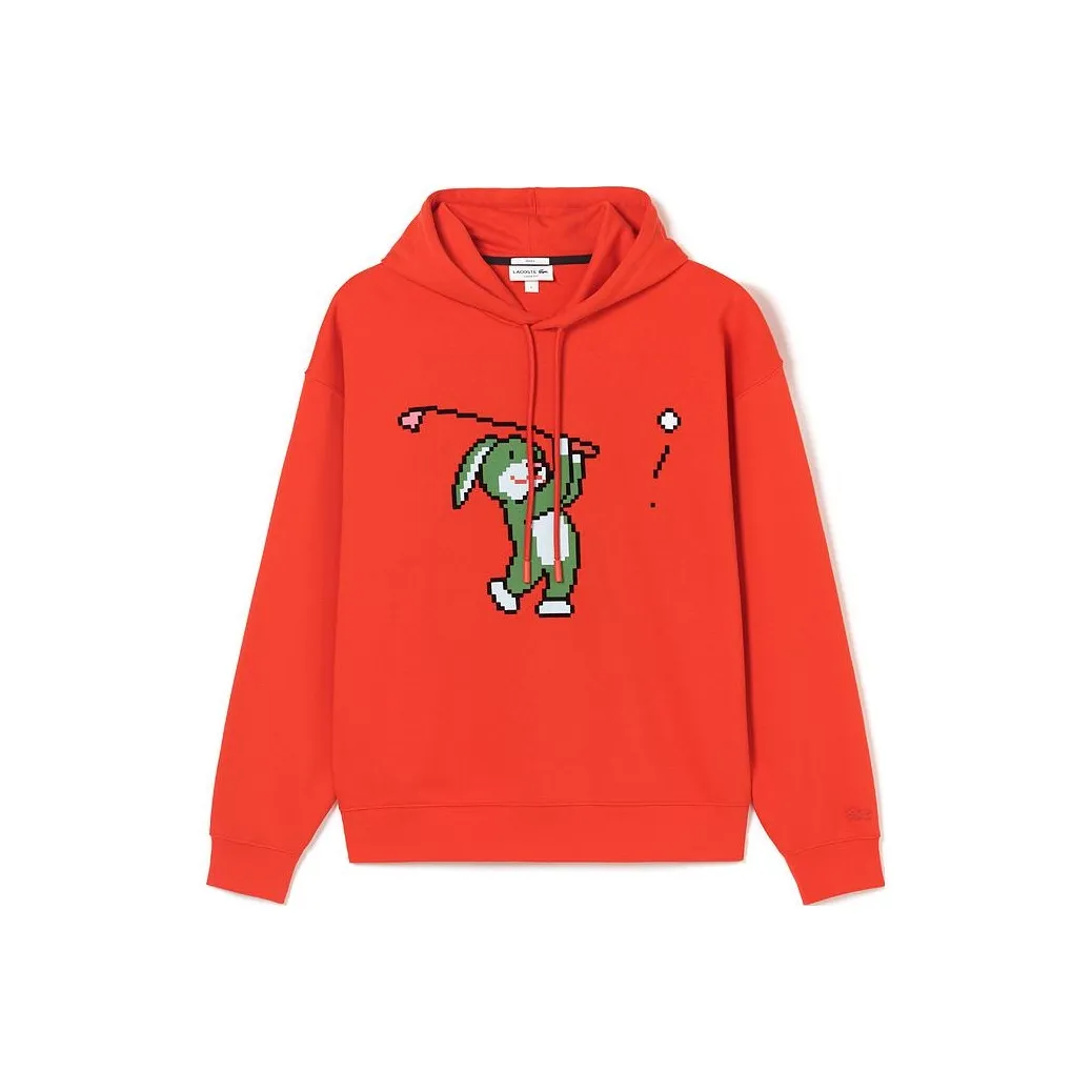 LACOSTE Красный Унисекс Свитшоты