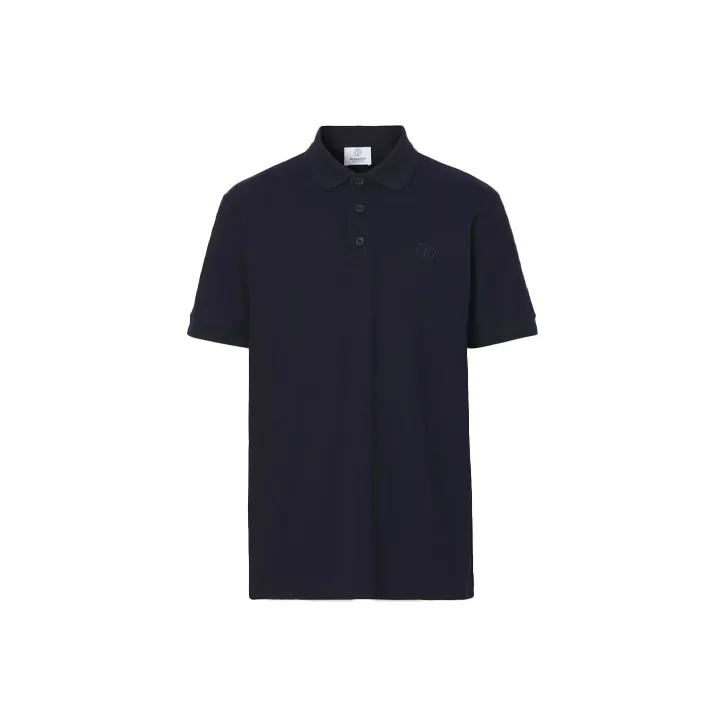 Burberry Поло Мужское Угольный Синий