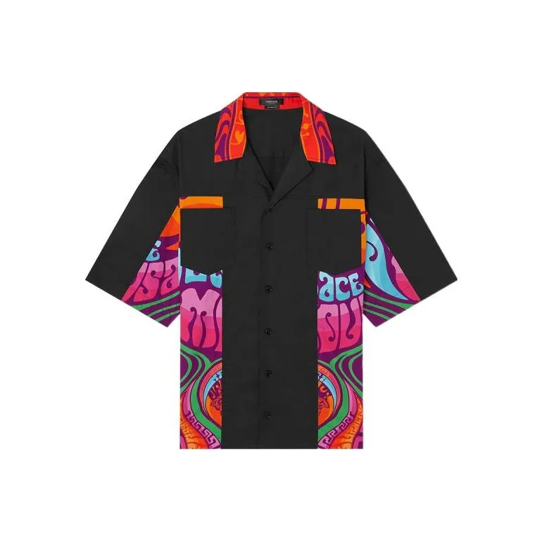 VERSACE Shirts Men's Black