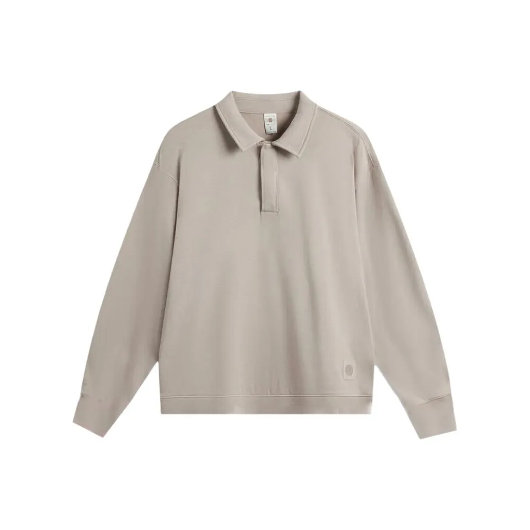 LINING Толстовка Мужская Пыльно-Серый