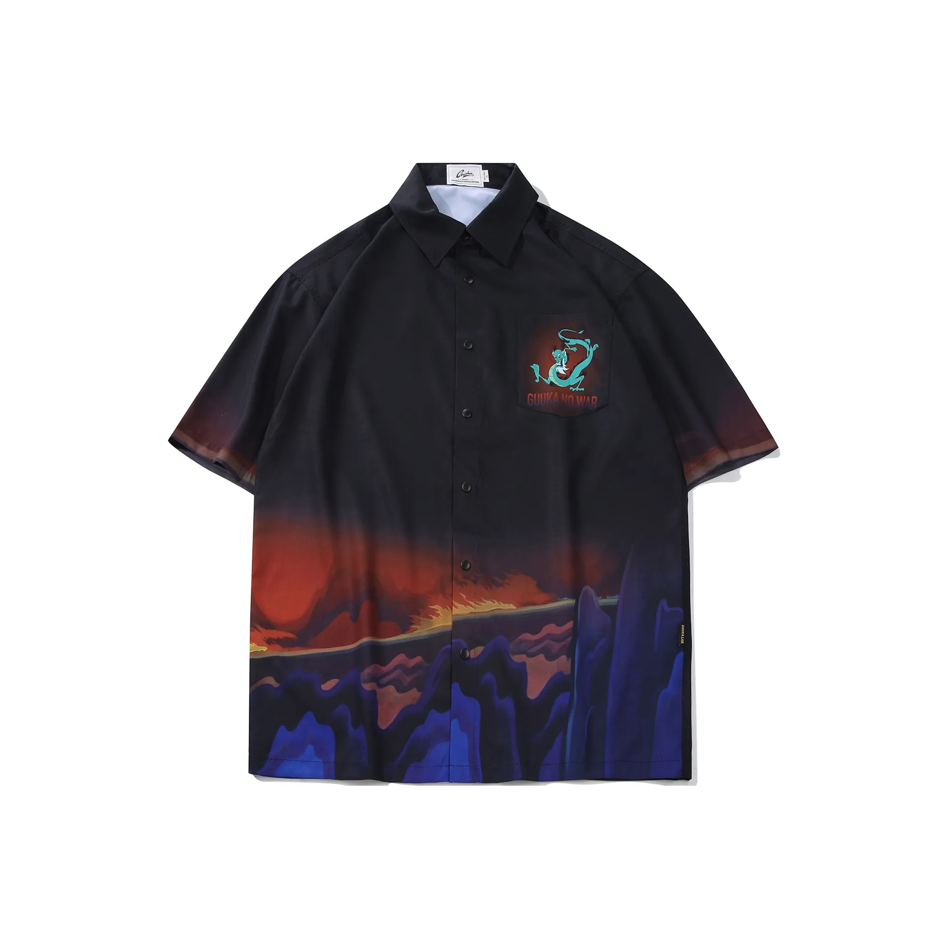 Guuka Short Sleeved Shirt Men's Black