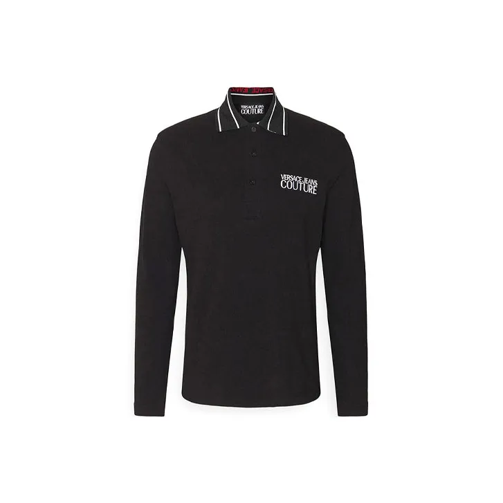 VERSACE JEANS COUTURE Поло Мужское Черное