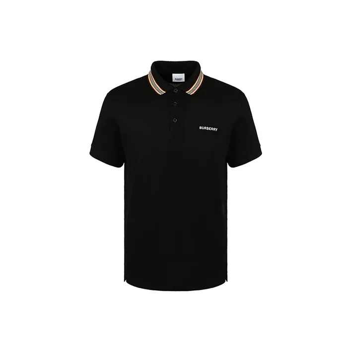 Burberry Polo Shirt Men's Black