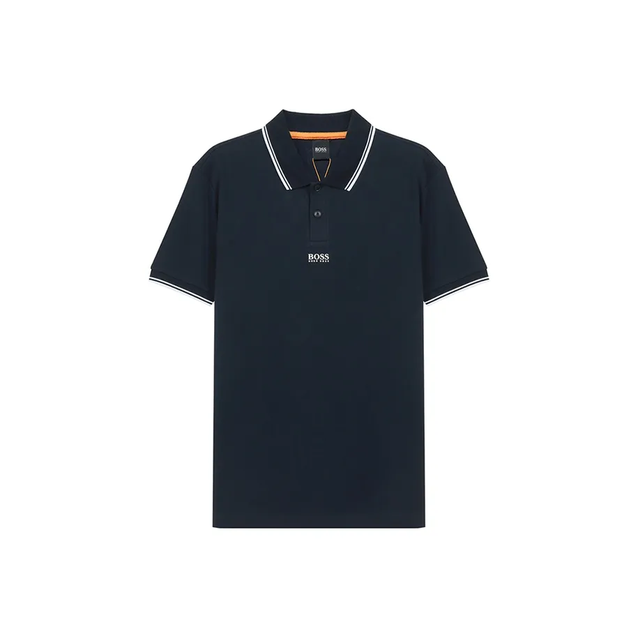 HUGO BOSS Short-Sleeve Polo Shirts Men's Blue