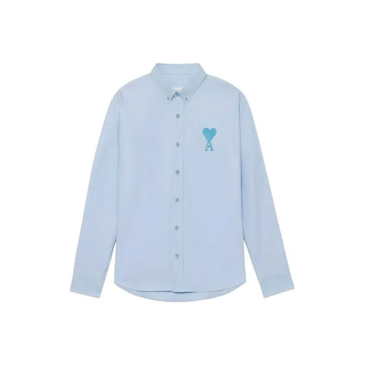 Ami Oversized Button Down Shirt