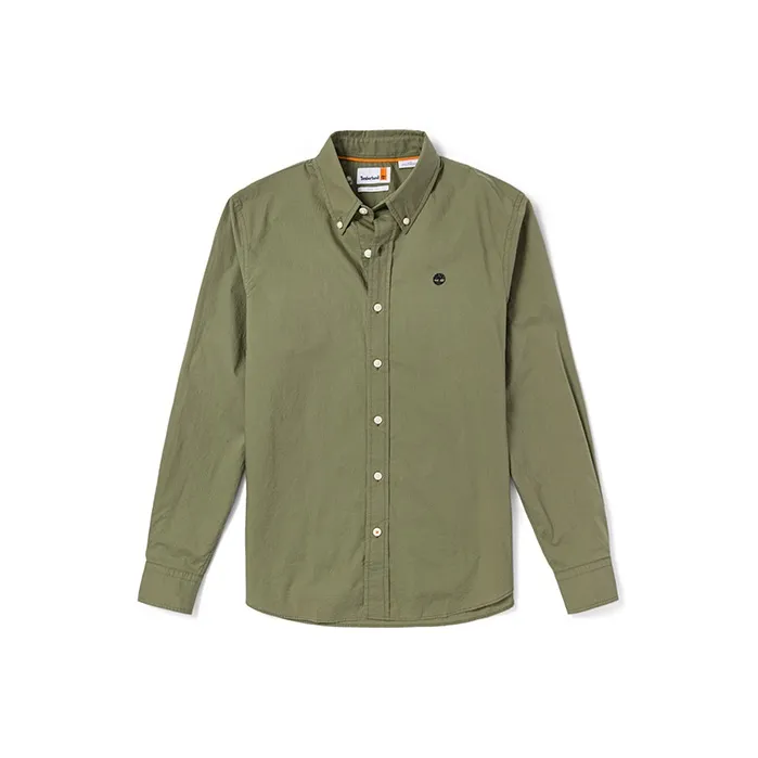 Timberland Рубашка Мужская Кассель Зеленая