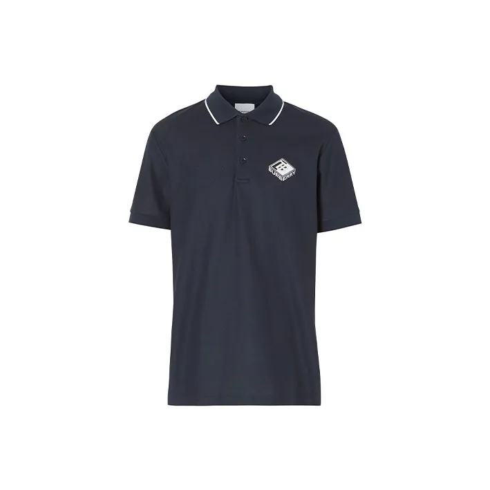 Burberry Logo Graphic Pique Polo