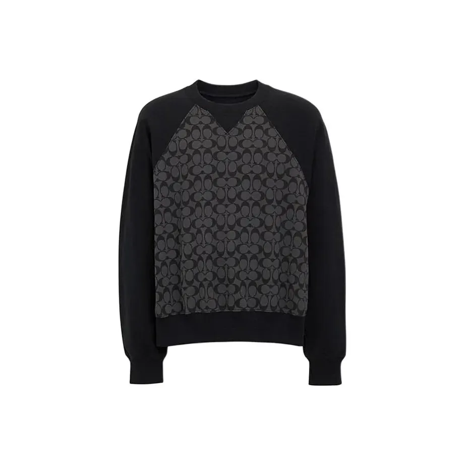 COACH SS24 Sweatshirt Men's Charcoal Gray