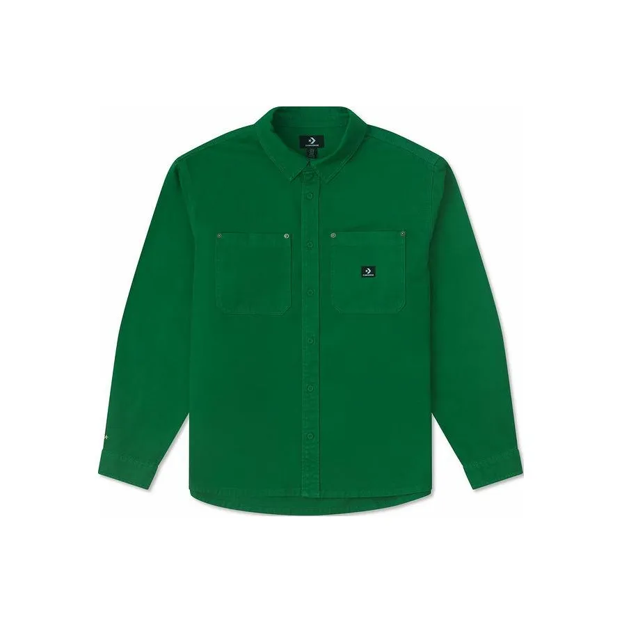 Конверс Зеленый Мужская Рубашка