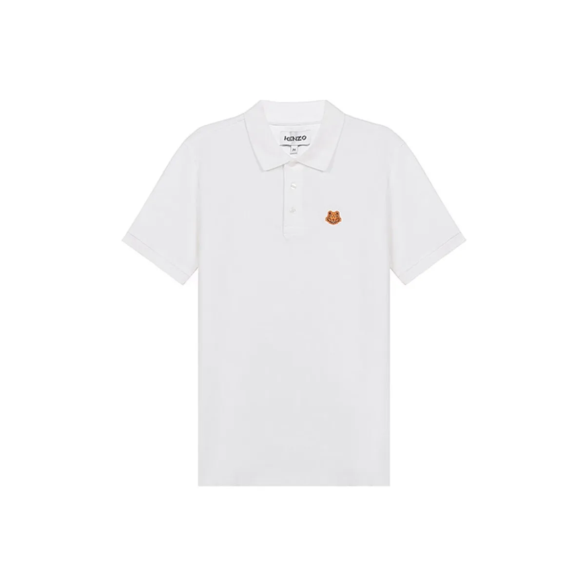 KENZO Classic Tiger Head Polo Shirts Men's White